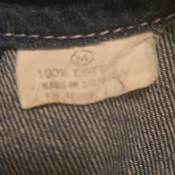 Vintage Pinot Noir Denim Maxi Dress/Jumper - Picture 8 of 8